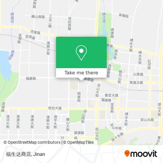 福生达商店 map