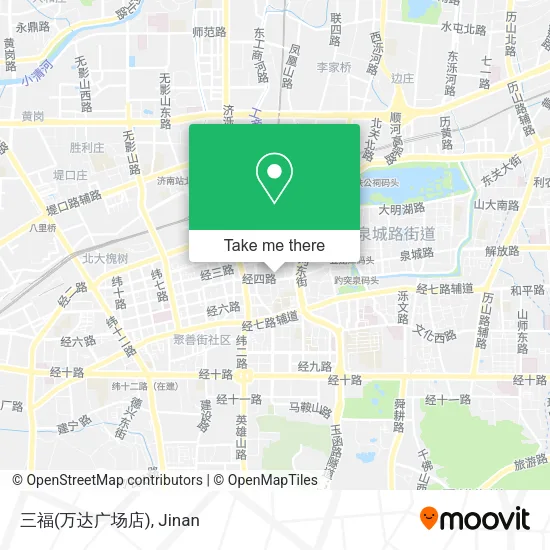 三福(万达广场店) map