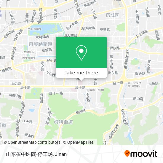 山东省中医院-停车场 map