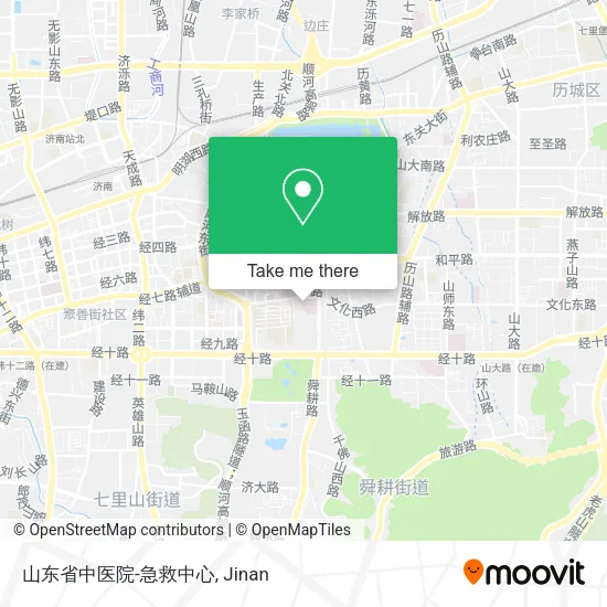 山东省中医院-急救中心 map