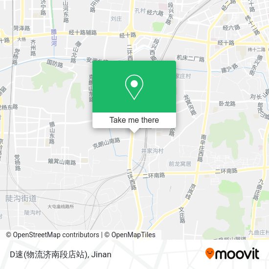 D速(物流济南段店站) map