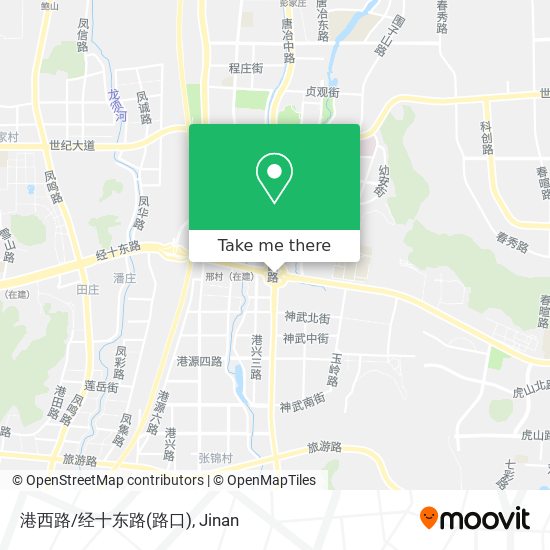 港西路/经十东路(路口) map