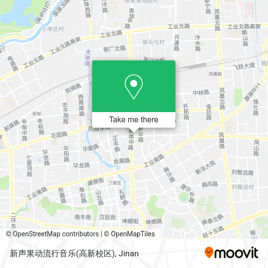 新声果动流行音乐(高新校区) map