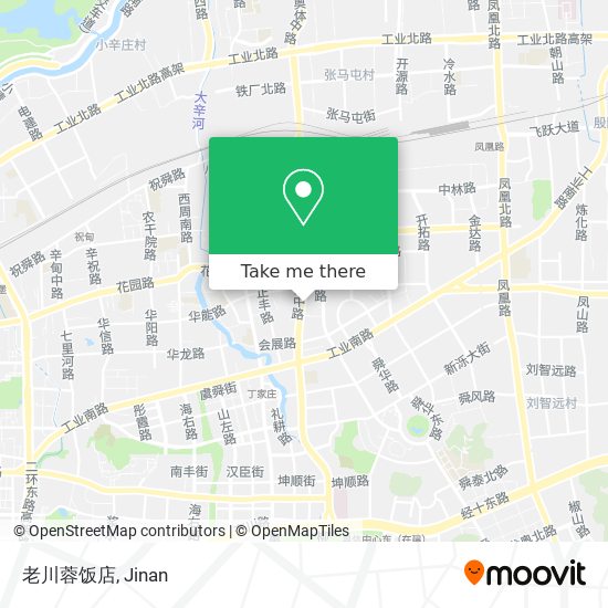 老川蓉饭店 map