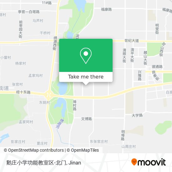 鹅庄小学功能教室区-北门 map