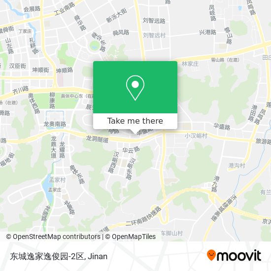 东城逸家逸俊园-2区 map