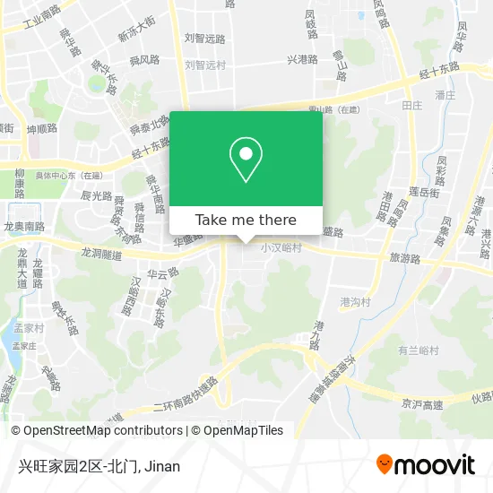 兴旺家园2区-北门 map