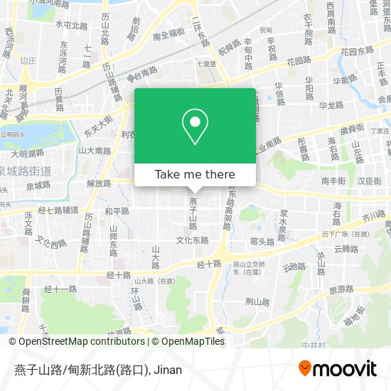 燕子山路/甸新北路(路口) map