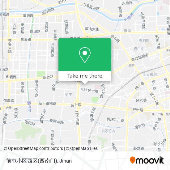 前屯小区西区(西南门) map