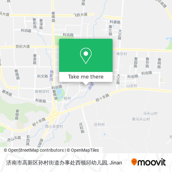 济南市高新区孙村街道办事处西顿邱幼儿园 map