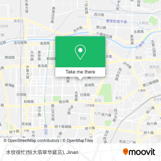 水饺很忙(恒大翡翠华庭店) map