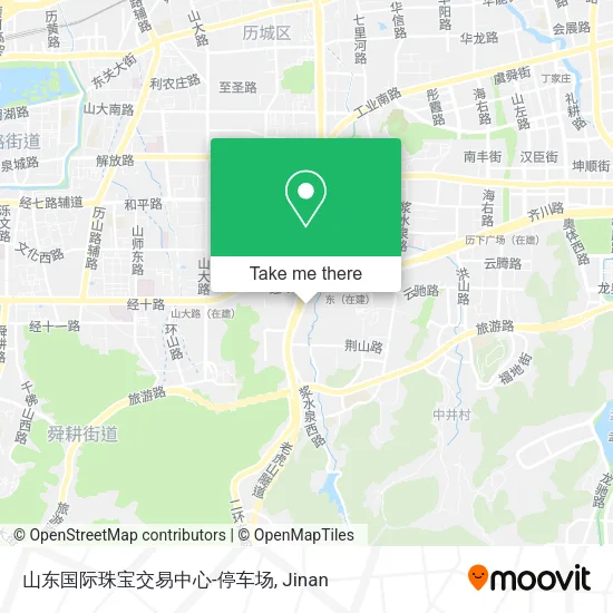 山东国际珠宝交易中心-停车场 map
