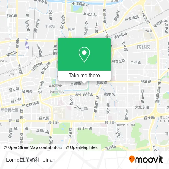 Lomo岚茉婚礼 map