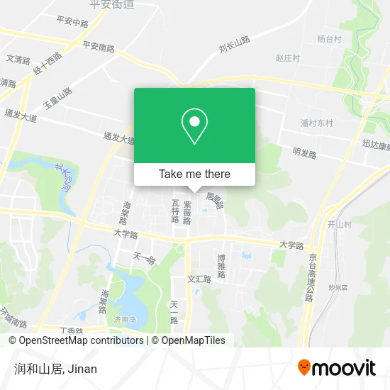 润和山居 map