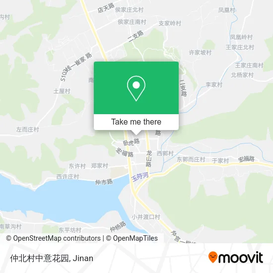 仲北村中意花园 map