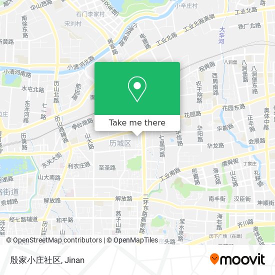 殷家小庄社区 map