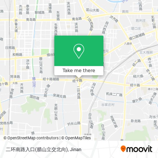 二环南路入口(腊山立交北向) map