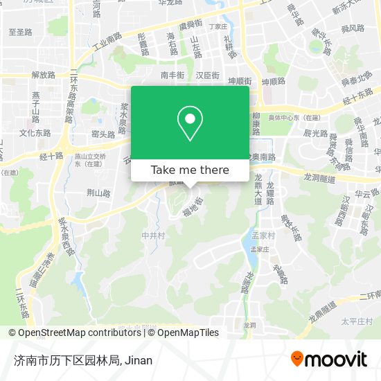 济南市历下区园林局 map