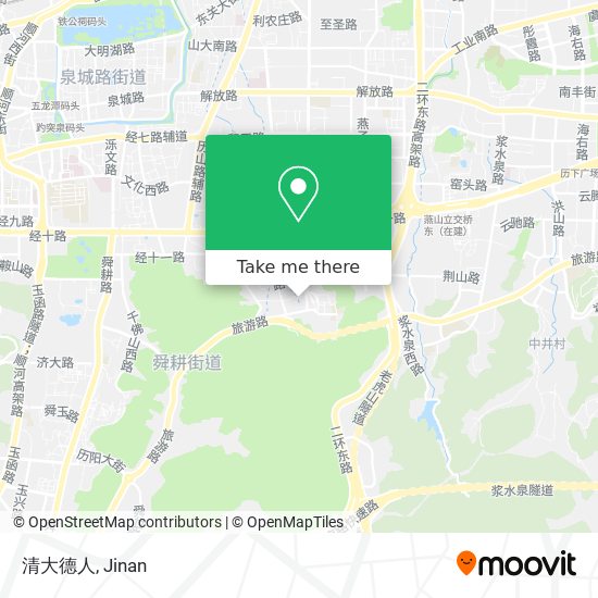 清大德人 map