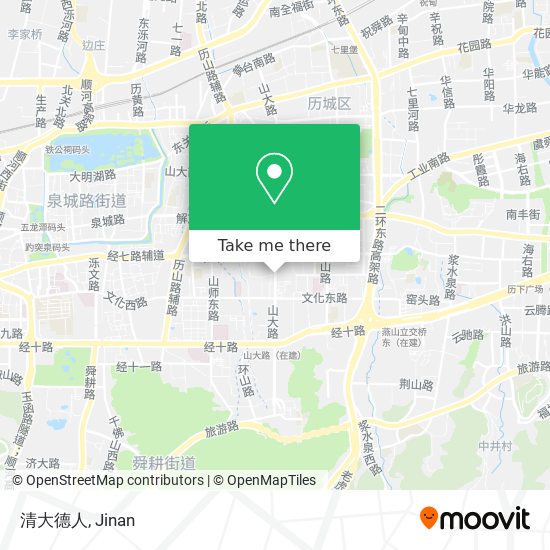 清大德人 map