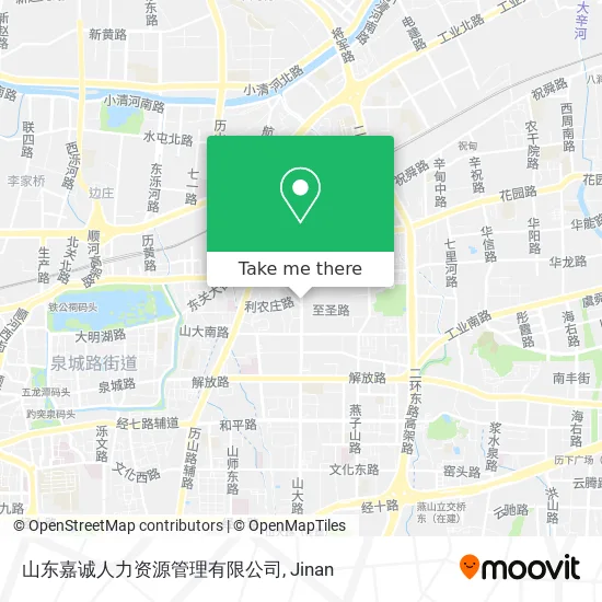 山东嘉诚人力资源管理有限公司 map