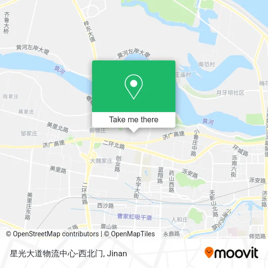 星光大道物流中心-西北门 map