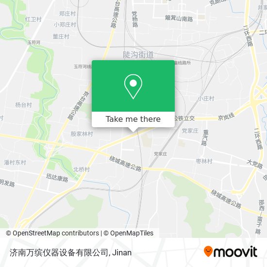 济南万缤仪器设备有限公司 map