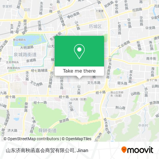 山东济南秋函嘉会商贸有限公司 map