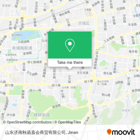 山东济南秋函嘉会商贸有限公司 map