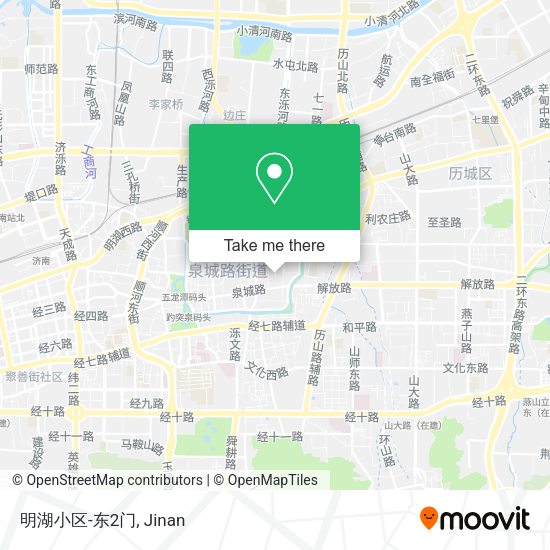 明湖小区-东2门 map