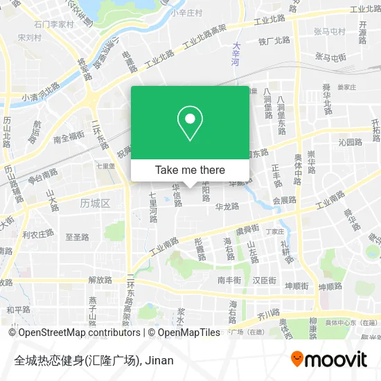 全城热恋健身(汇隆广场) map