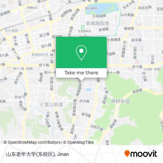 山东老年大学(东校区) map
