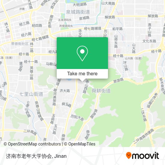 济南市老年大学协会 map