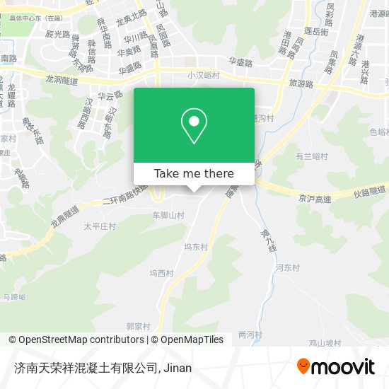 济南天荣祥混凝土有限公司 map
