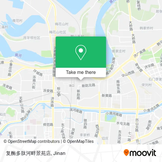 复酶多肽河畔景苑店 map