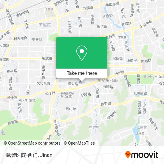 武警医院-西门 map