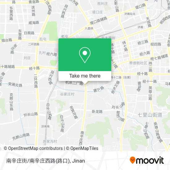 南辛庄街/南辛庄西路(路口) map