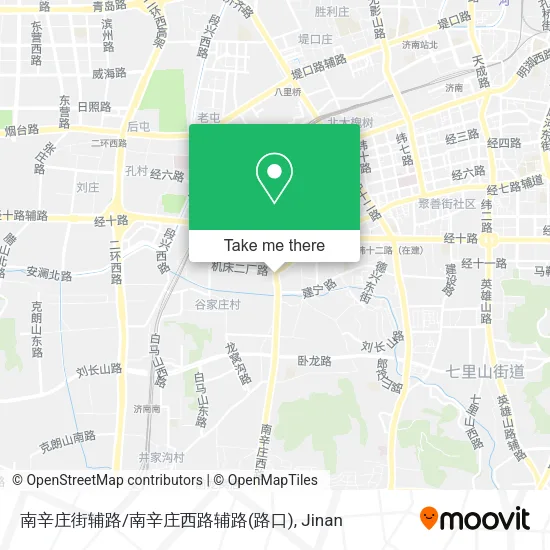 南辛庄街辅路/南辛庄西路辅路(路口) map