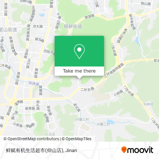 鲜赋有机生活超市(仰山店) map