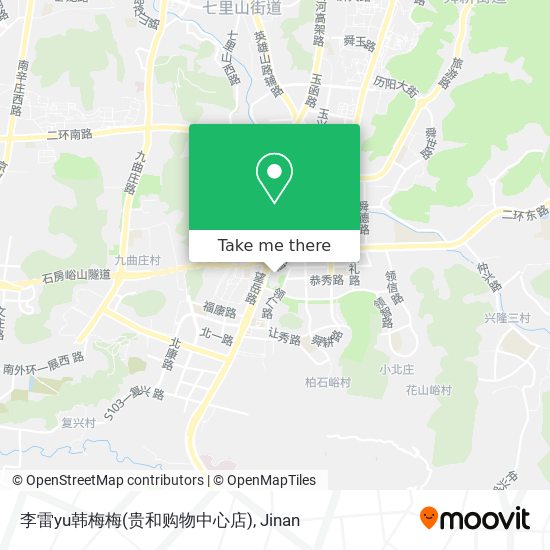 李雷yu韩梅梅(贵和购物中心店) map