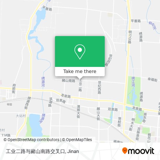 工业二路与赭山南路交叉口 map