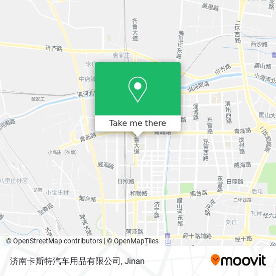 济南卡斯特汽车用品有限公司 map
