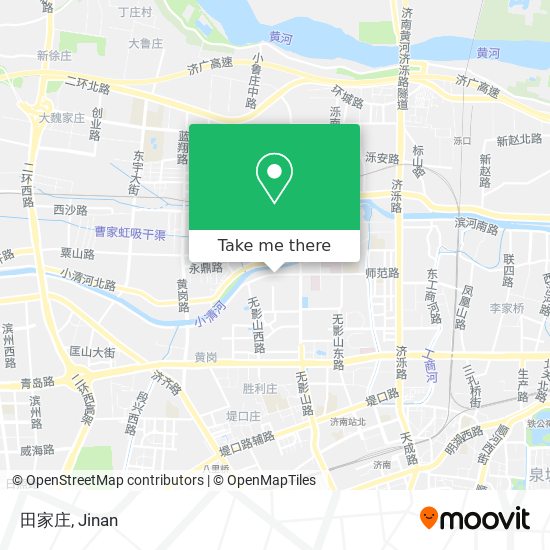 田家庄 map