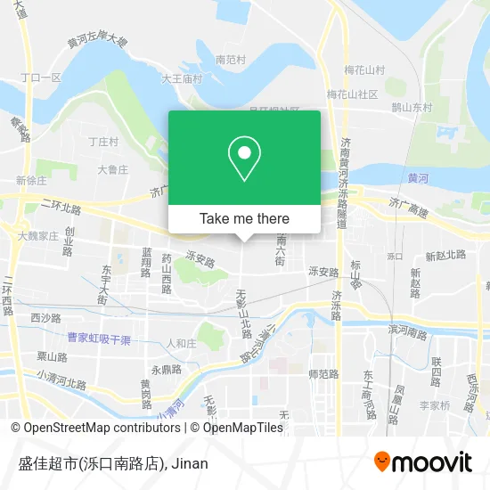 盛佳超市(泺口南路店) map