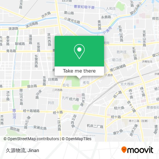 久源物流 map