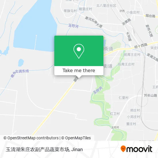 玉清湖朱庄农副产品蔬菜市场 map