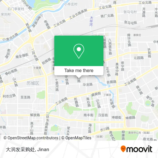 大润发采购处 map