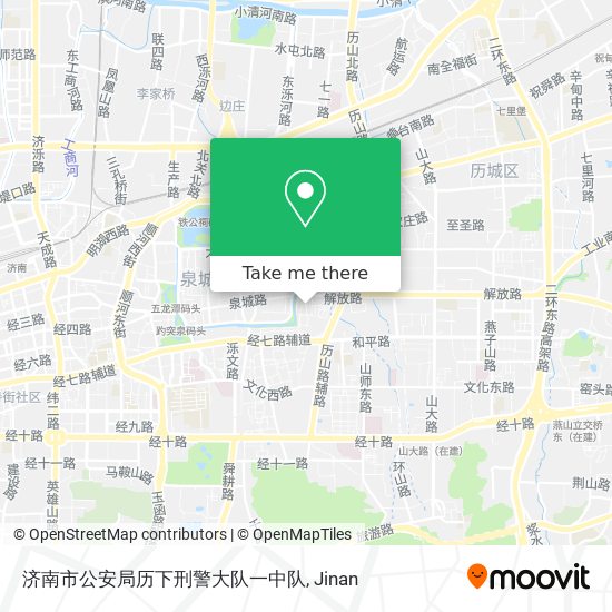 济南市公安局历下刑警大队一中队 map