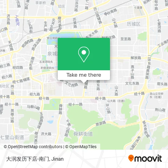 大润发历下店-南门 map