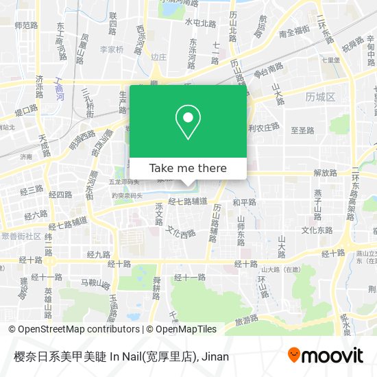 樱奈日系美甲美睫 In Nail(宽厚里店) map